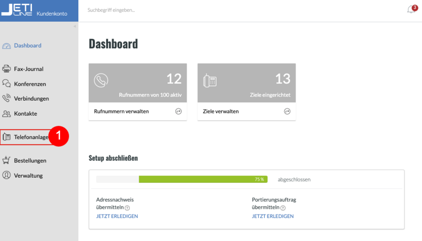 Sequentielles Klingeln einrichten